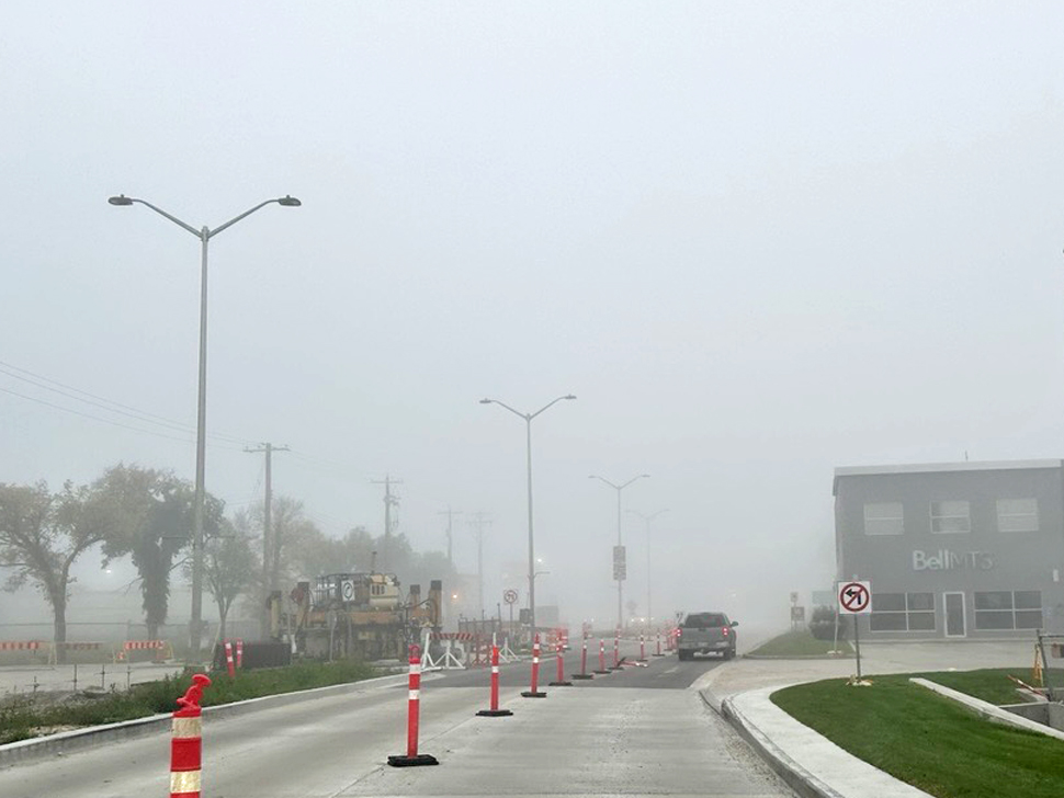 Near zero visibility fog advisory Wednesday morning